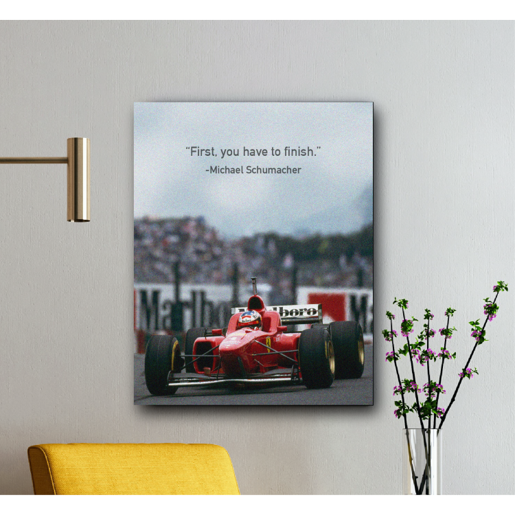 Michael Schumacher Exclusive Wall Art by Demon Graphics